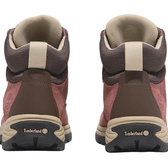 Timberland Women's White Ledge Mid LC W/P Hiking Boot - Med. Red Suede - Size: 8 - Picture 5 of 8